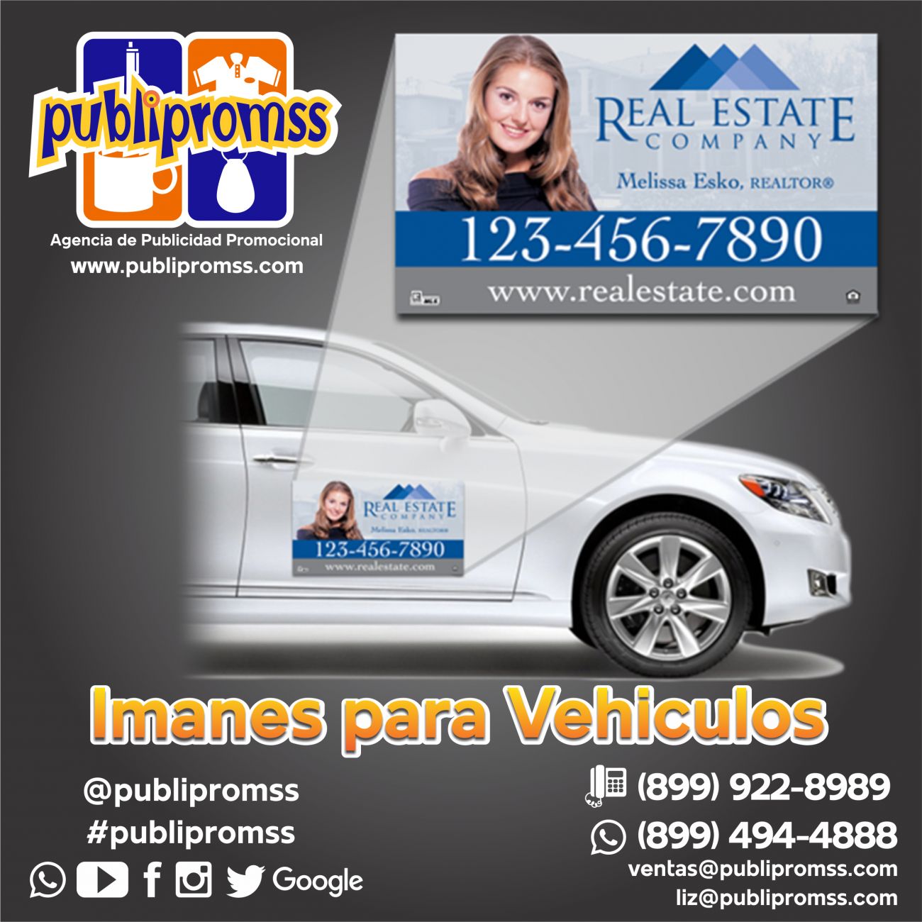 imanes para vehiculos publipromss