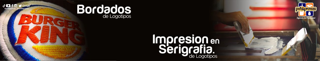 impresion de serigrafia y bordados de logotipos publipromss