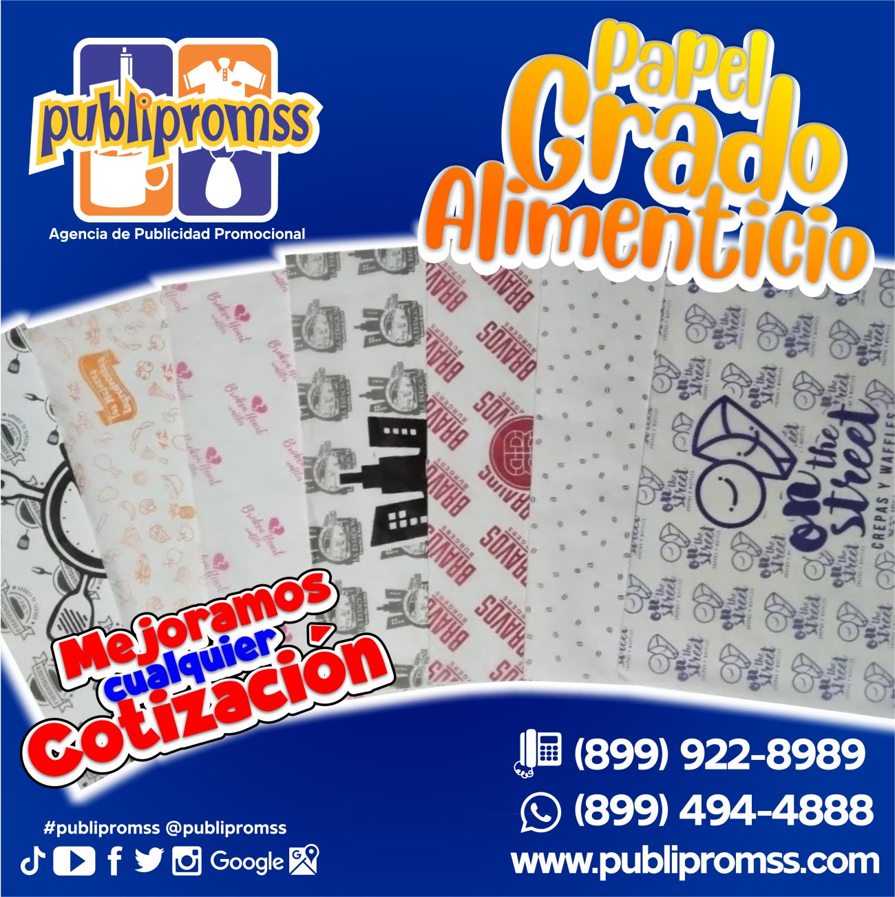 PAPEL ENCERADO GRADO ALIMENTICIO