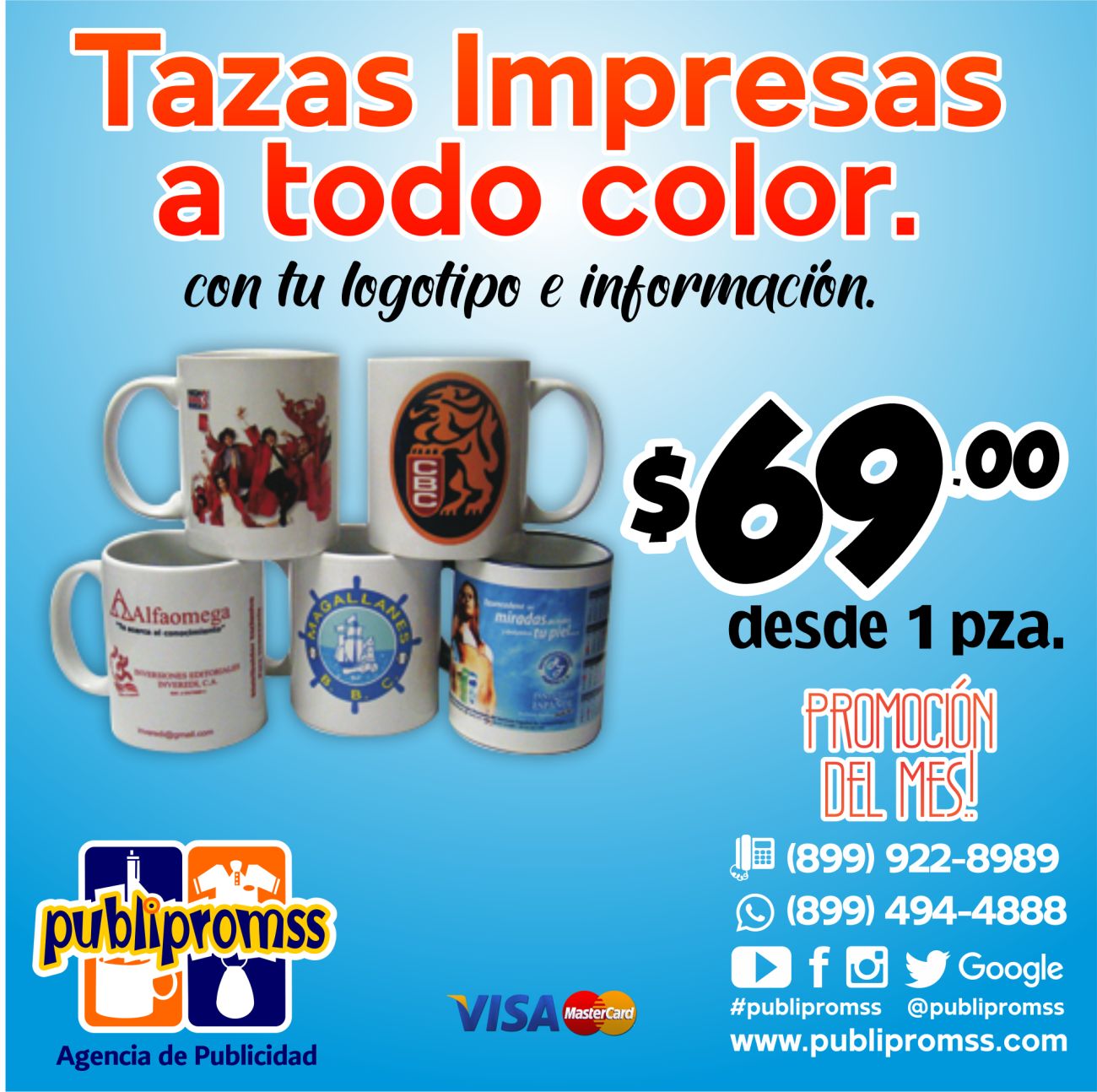 TAZAS PROMOCION