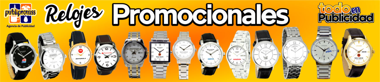relojes promocionales